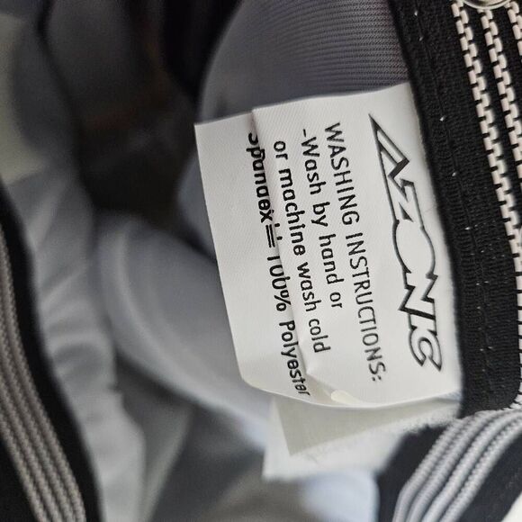 Azonic MTB Downhill Riding Shorts Racing Cycling Shorts Grey Black Padded Waist - Picture 4 of 5